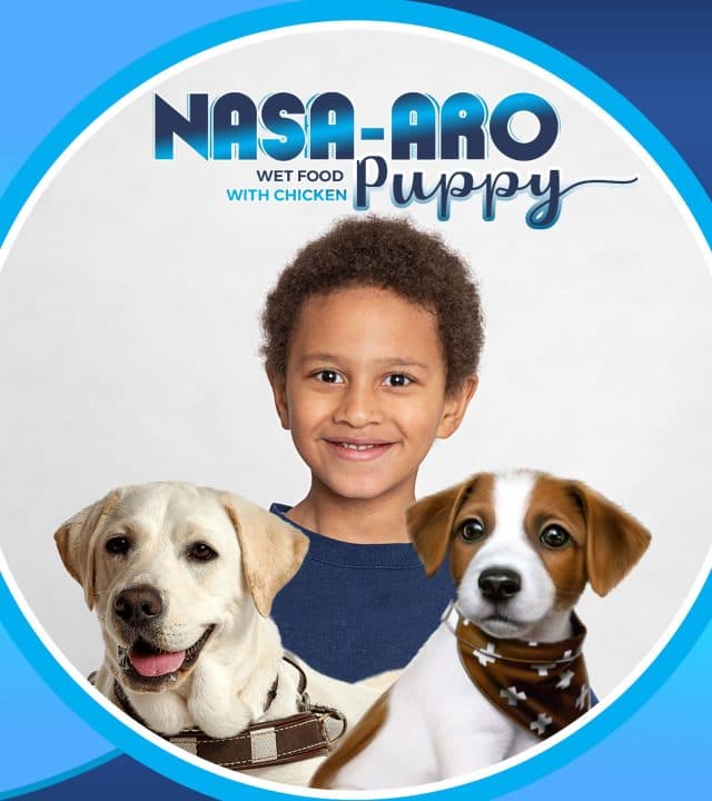 Nasa Aro puppy food pack